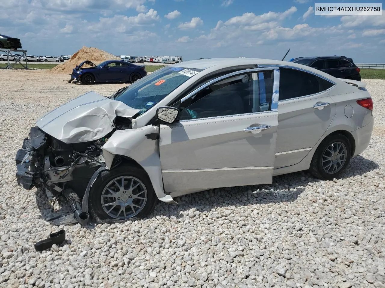 2017 Hyundai Accent Se VIN: KMHCT4AEXHU262758 Lot: 62296744