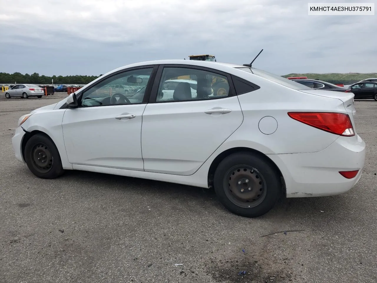 2017 Hyundai Accent Se VIN: KMHCT4AE3HU375791 Lot: 63229294