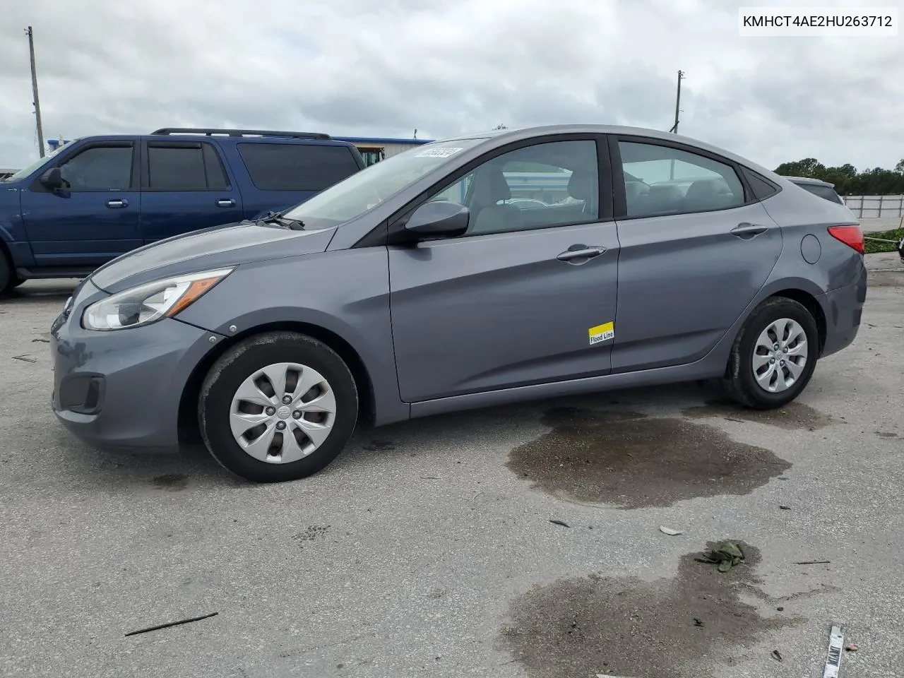 2017 Hyundai Accent Se VIN: KMHCT4AE2HU263712 Lot: 65962324