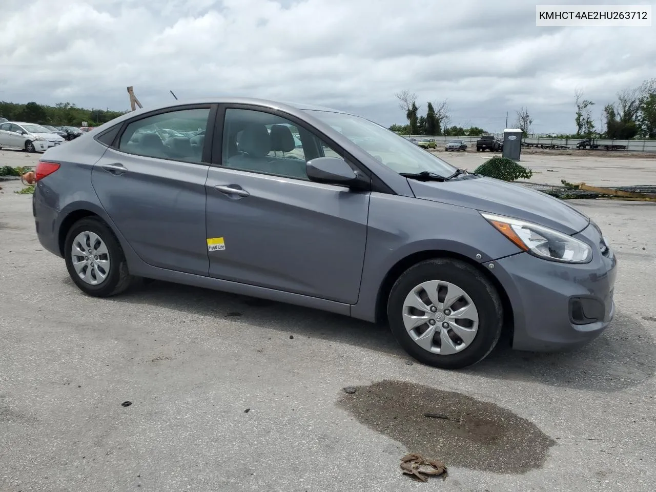 2017 Hyundai Accent Se VIN: KMHCT4AE2HU263712 Lot: 65962324