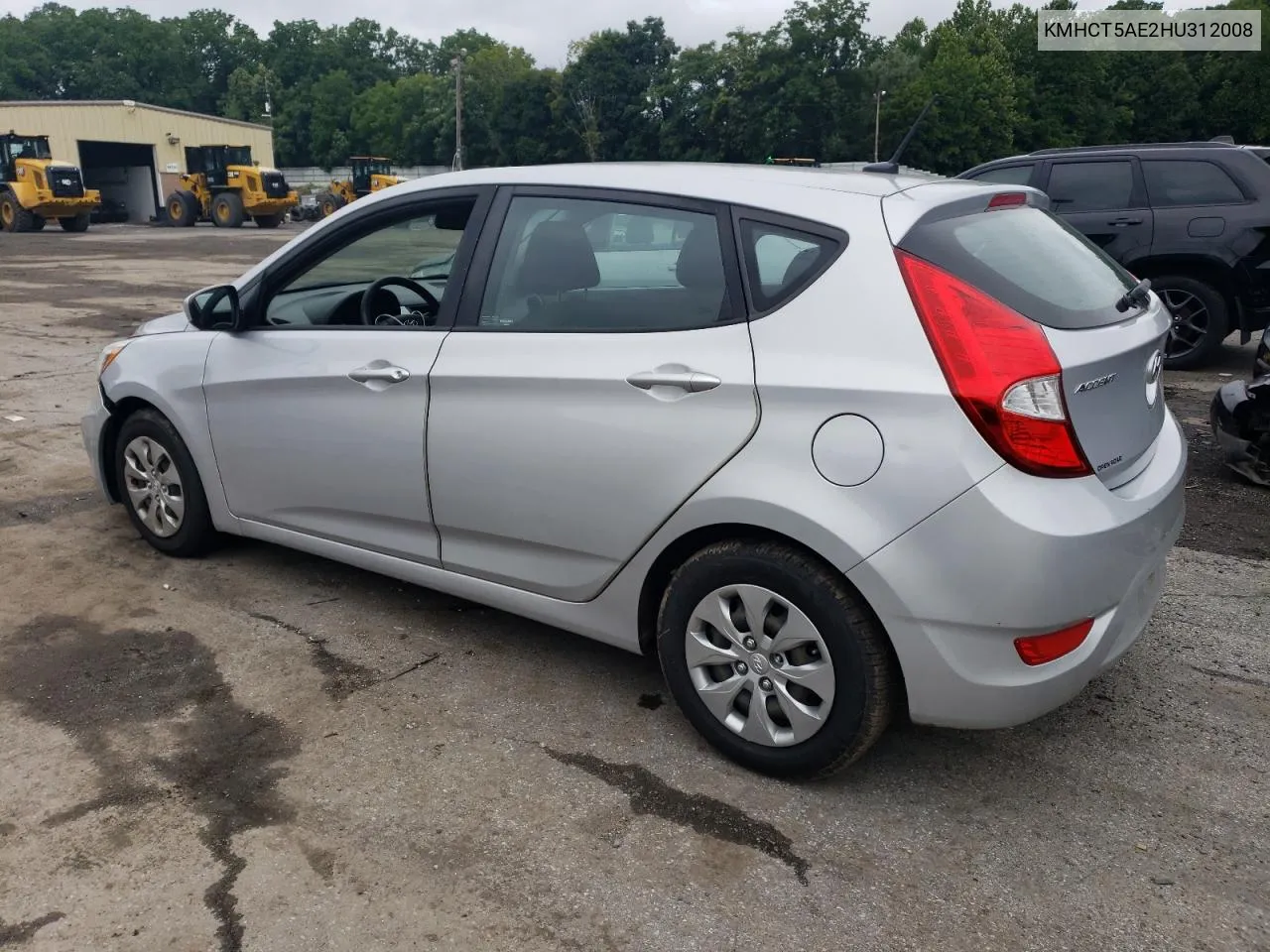 KMHCT5AE2HU312008 2017 Hyundai Accent Se