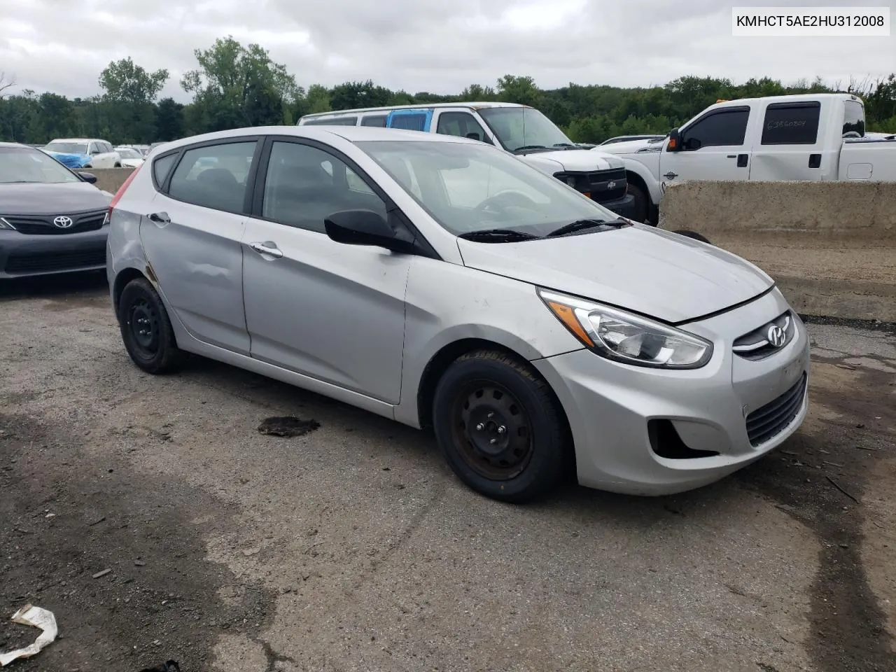 KMHCT5AE2HU312008 2017 Hyundai Accent Se