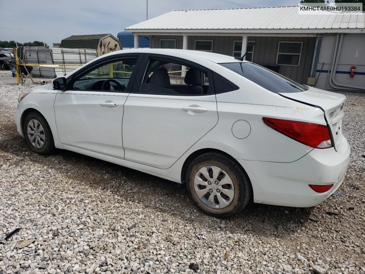 2017 Hyundai Accent Se VIN: KMHCT4AE0HU193384 Lot: 69272704