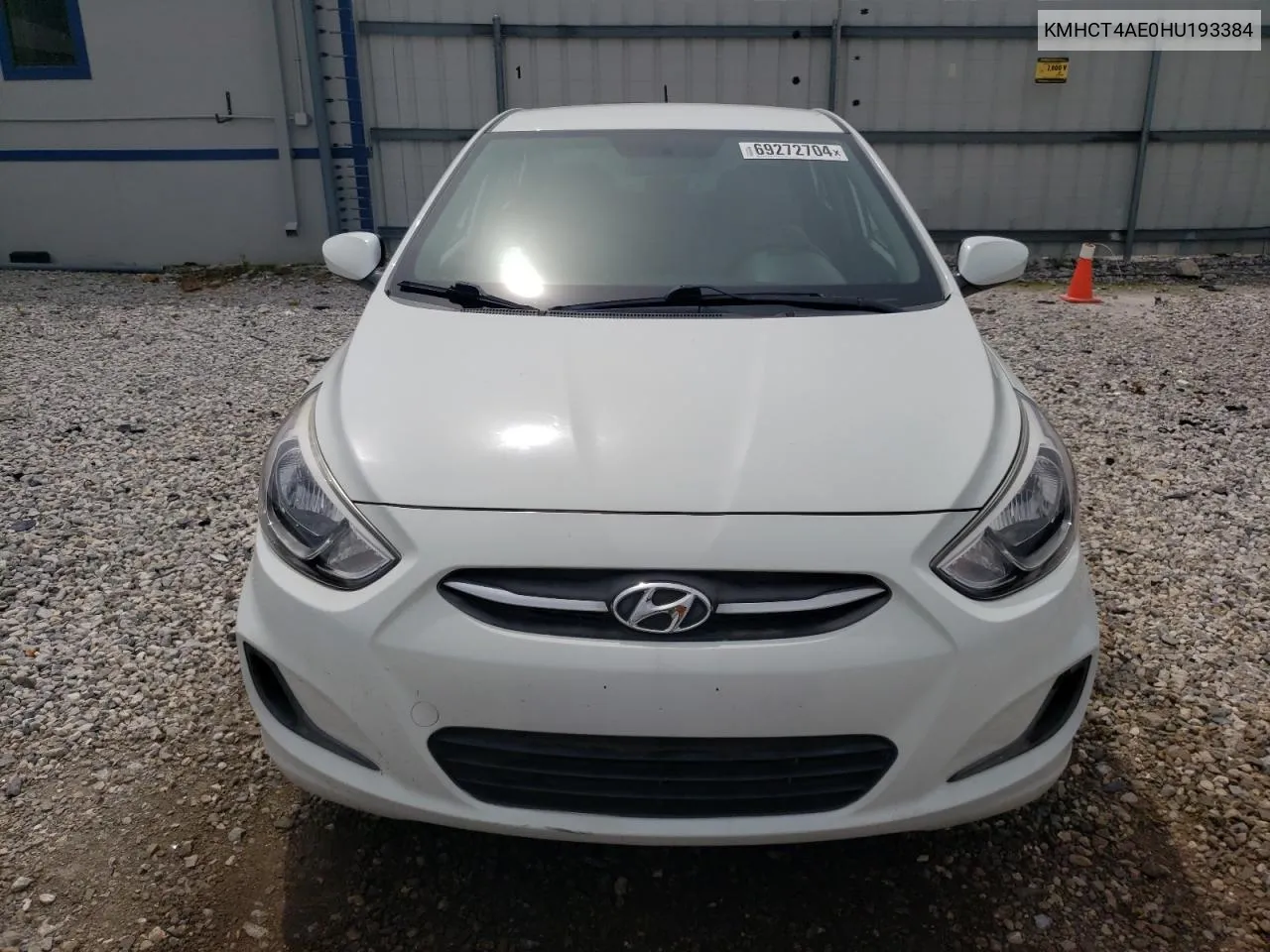 2017 Hyundai Accent Se VIN: KMHCT4AE0HU193384 Lot: 69272704