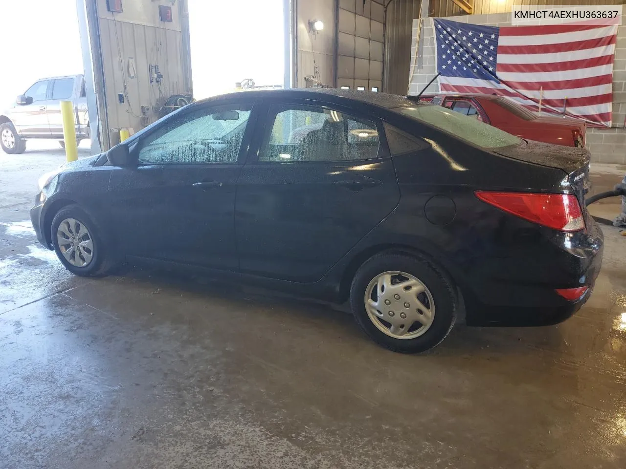 2017 Hyundai Accent Se VIN: KMHCT4AEXHU363637 Lot: 70146164