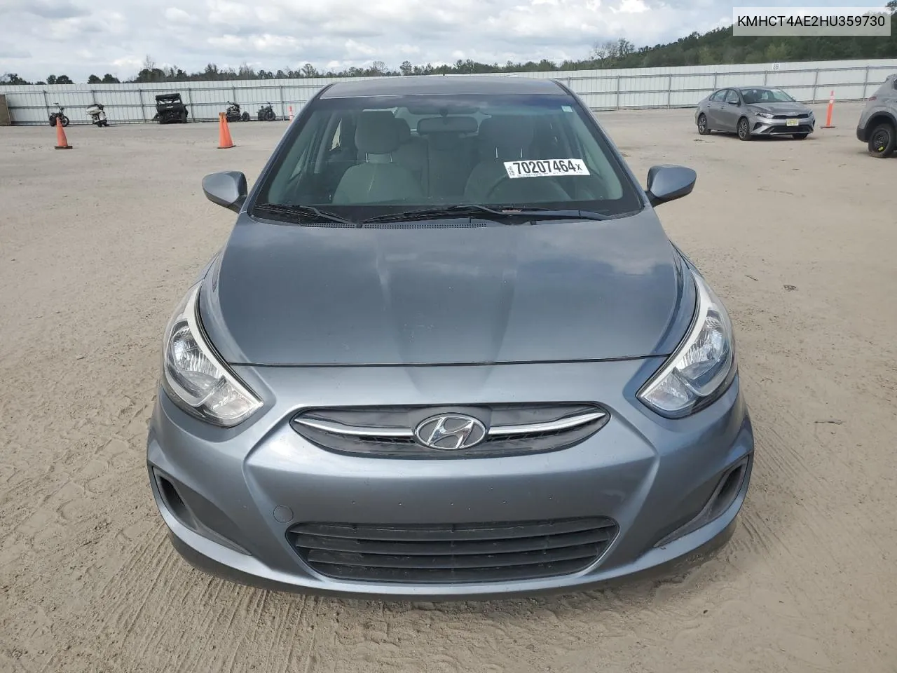 2017 Hyundai Accent Se VIN: KMHCT4AE2HU359730 Lot: 70207464