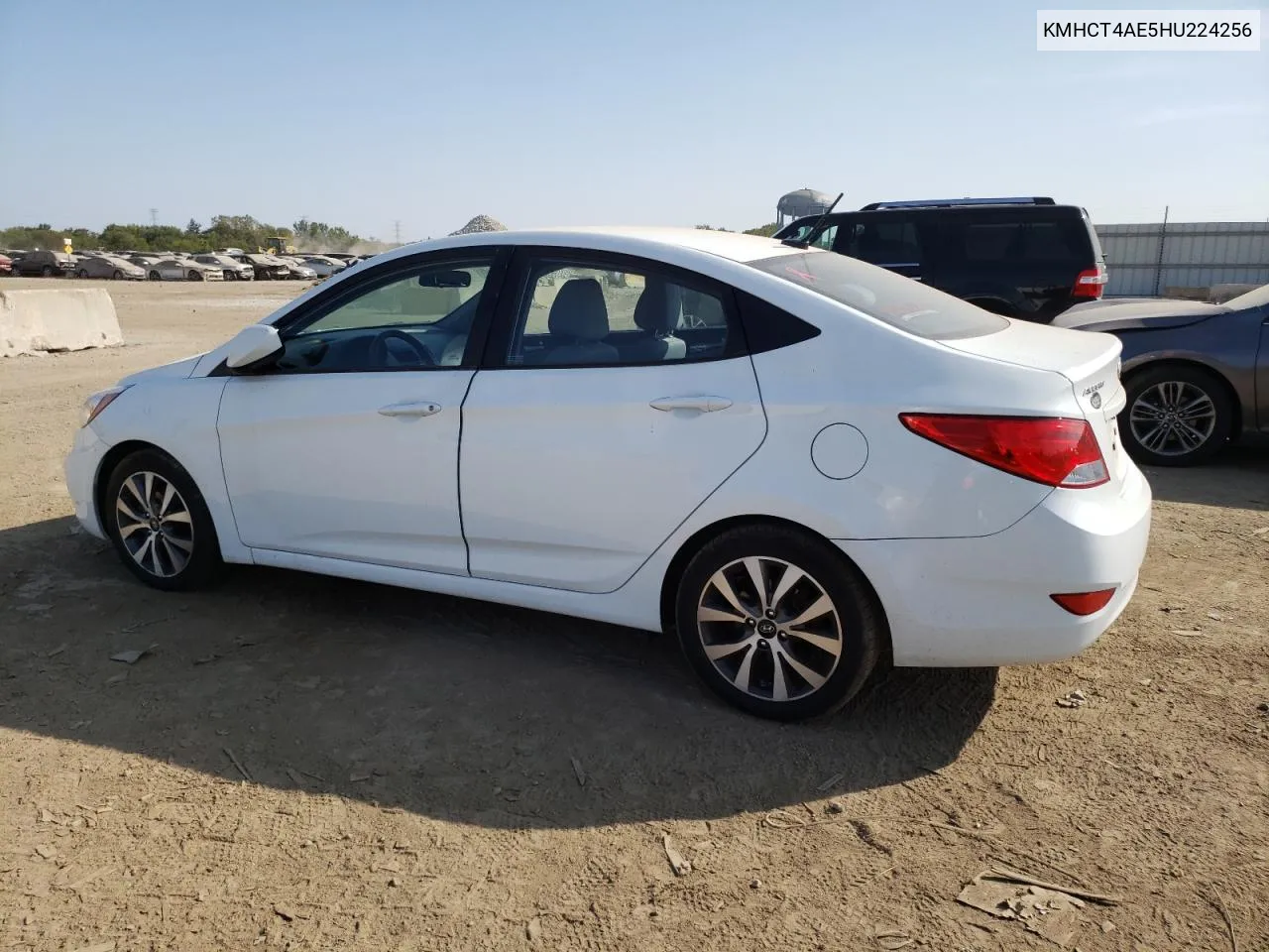 2017 Hyundai Accent Se VIN: KMHCT4AE5HU224256 Lot: 71551194