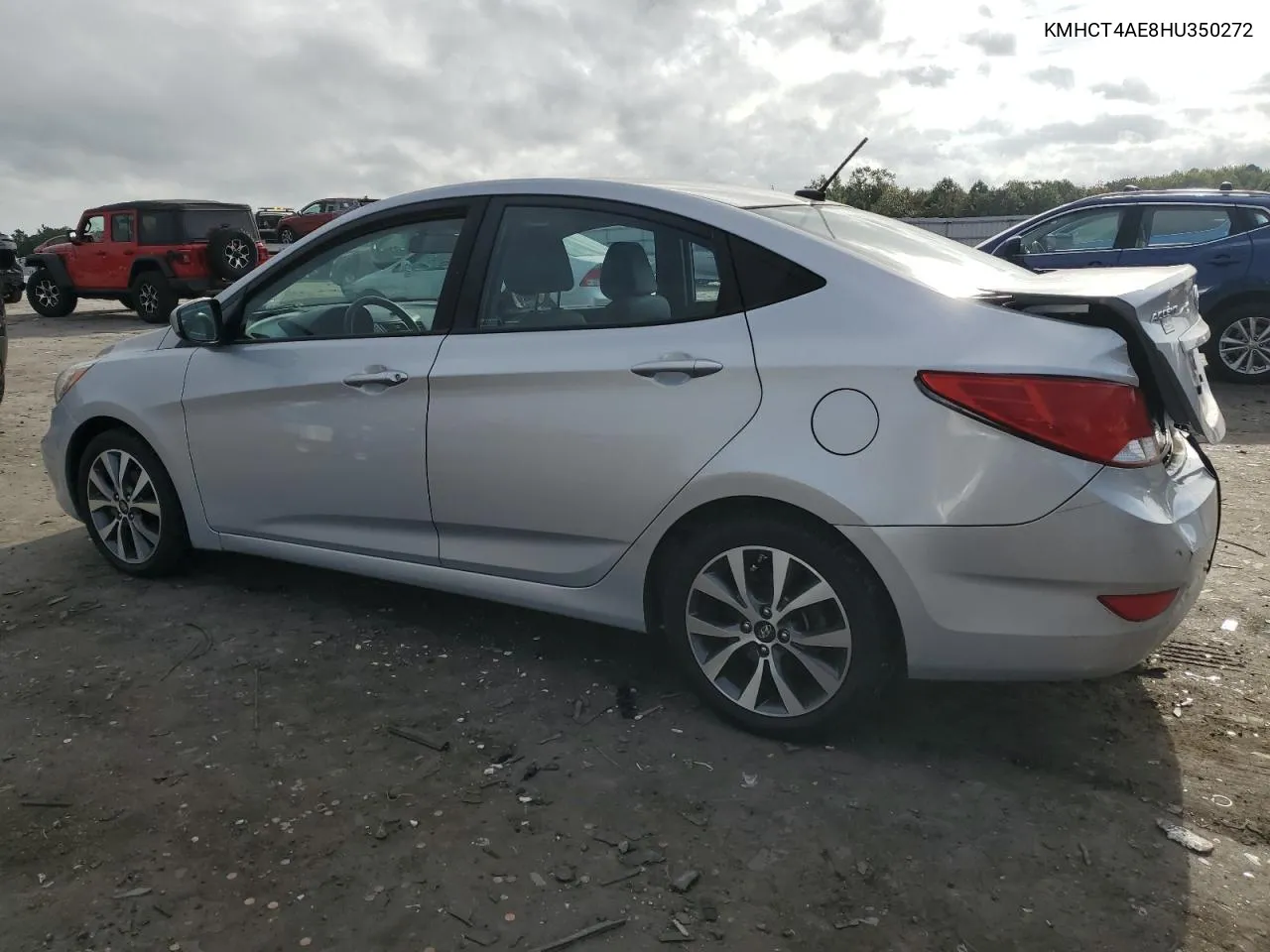 2017 Hyundai Accent Se VIN: KMHCT4AE8HU350272 Lot: 71601244