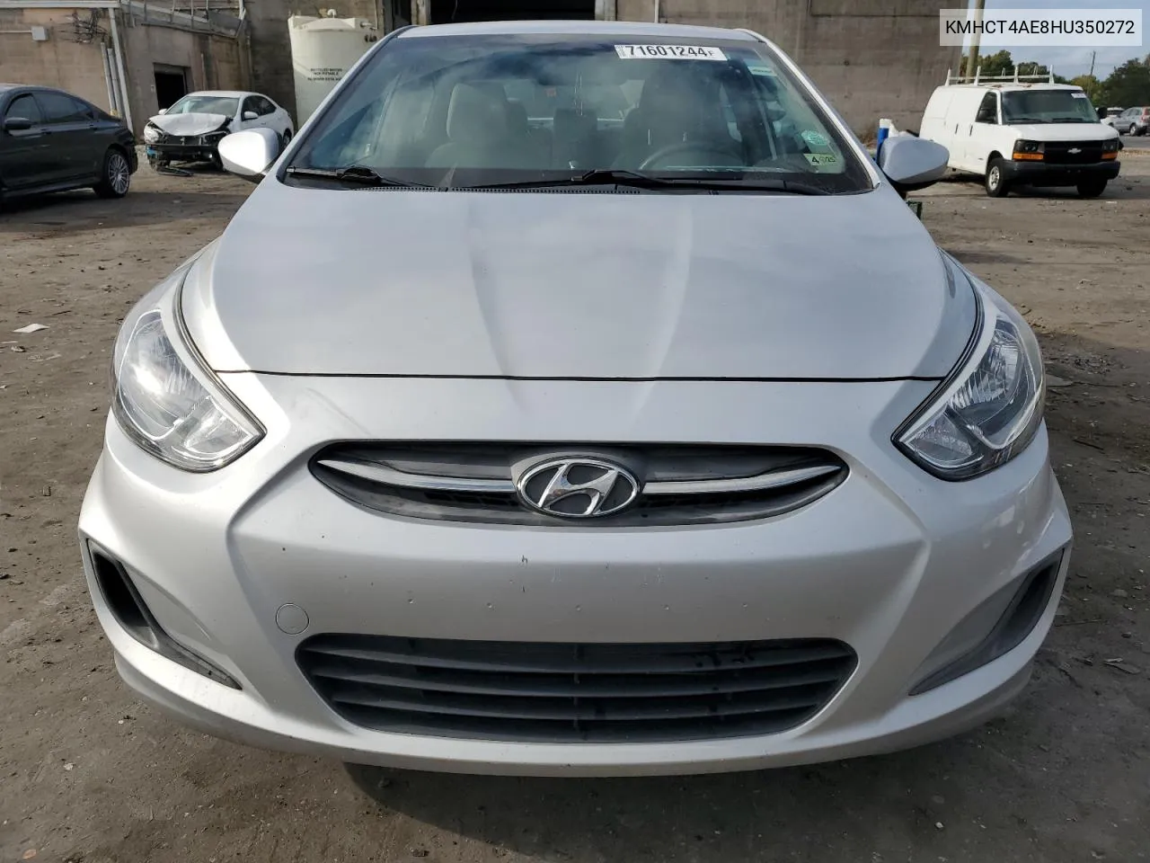 2017 Hyundai Accent Se VIN: KMHCT4AE8HU350272 Lot: 71601244