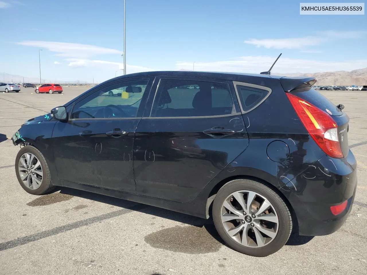 2017 Hyundai Accent Sport VIN: KMHCU5AE5HU365539 Lot: 71676944