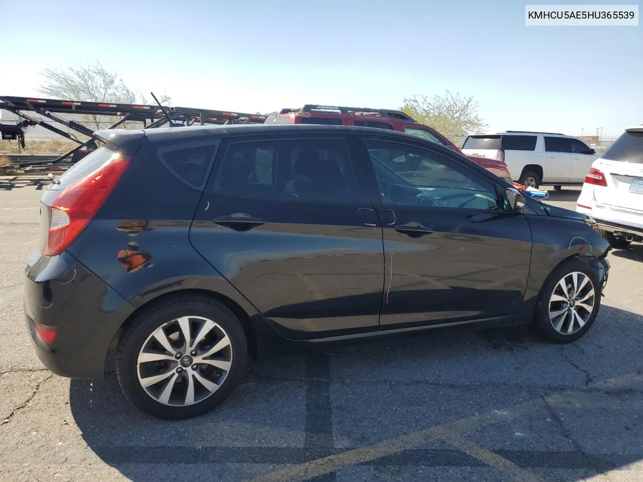 2017 Hyundai Accent Sport VIN: KMHCU5AE5HU365539 Lot: 71676944