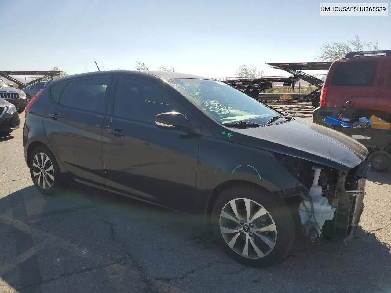 KMHCU5AE5HU365539 2017 Hyundai Accent Sport