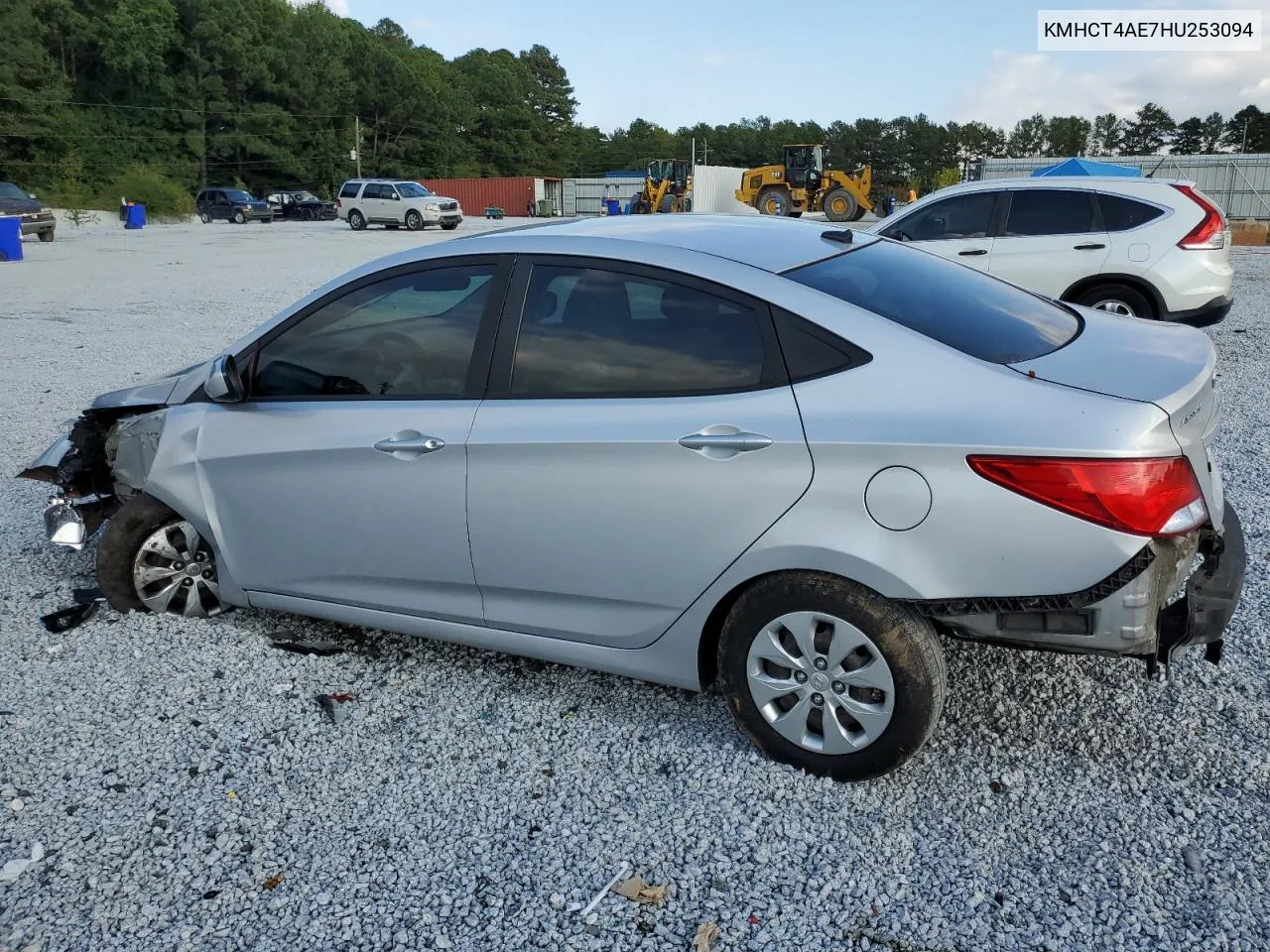 2017 Hyundai Accent Se VIN: KMHCT4AE7HU253094 Lot: 71685204