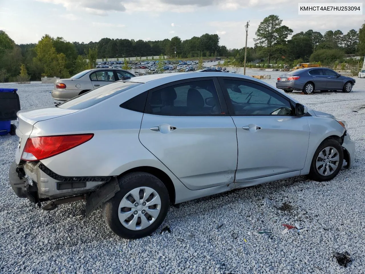 2017 Hyundai Accent Se VIN: KMHCT4AE7HU253094 Lot: 71685204