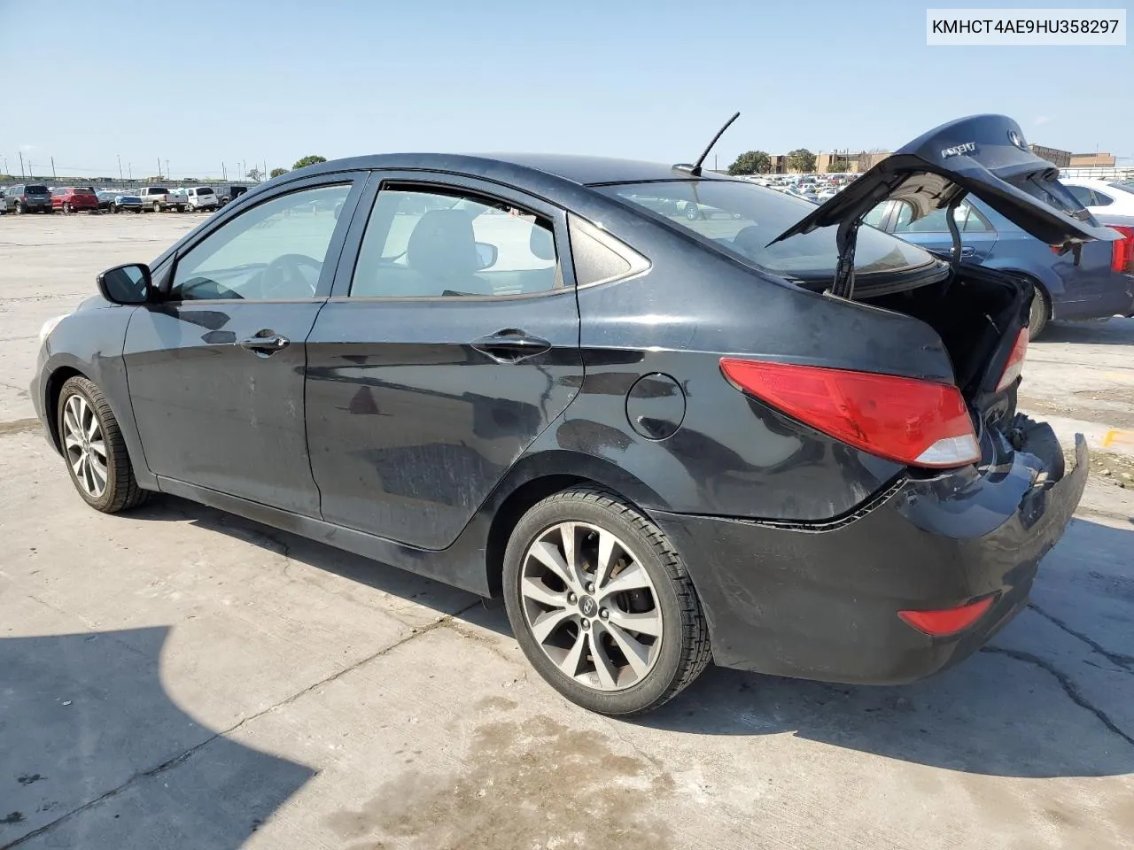 2017 Hyundai Accent Se VIN: KMHCT4AE9HU358297 Lot: 72165664