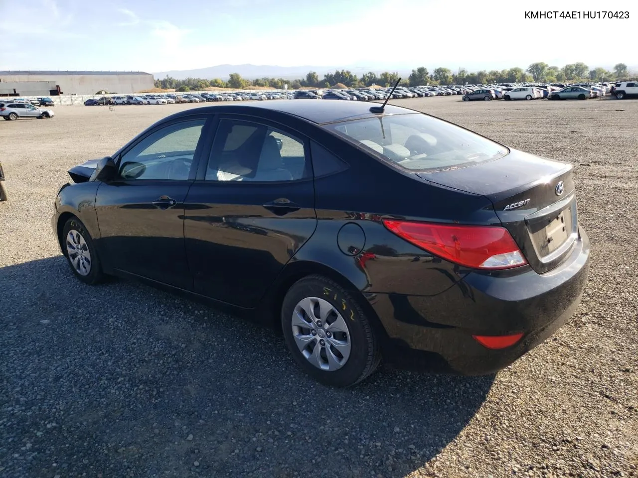 2017 Hyundai Accent Se VIN: KMHCT4AE1HU170423 Lot: 72627814