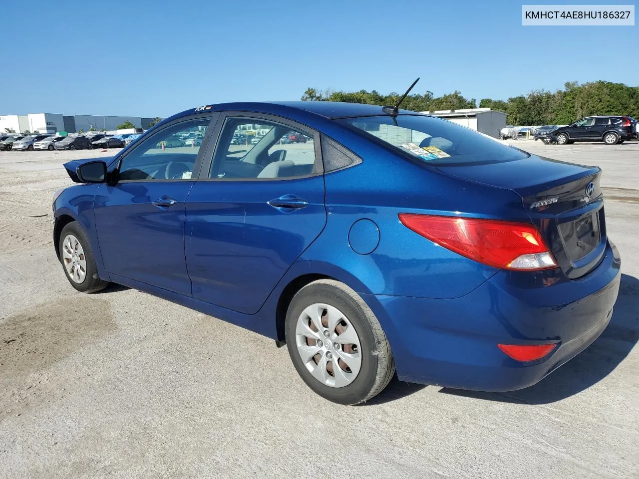 2017 Hyundai Accent Se VIN: KMHCT4AE8HU186327 Lot: 72727174