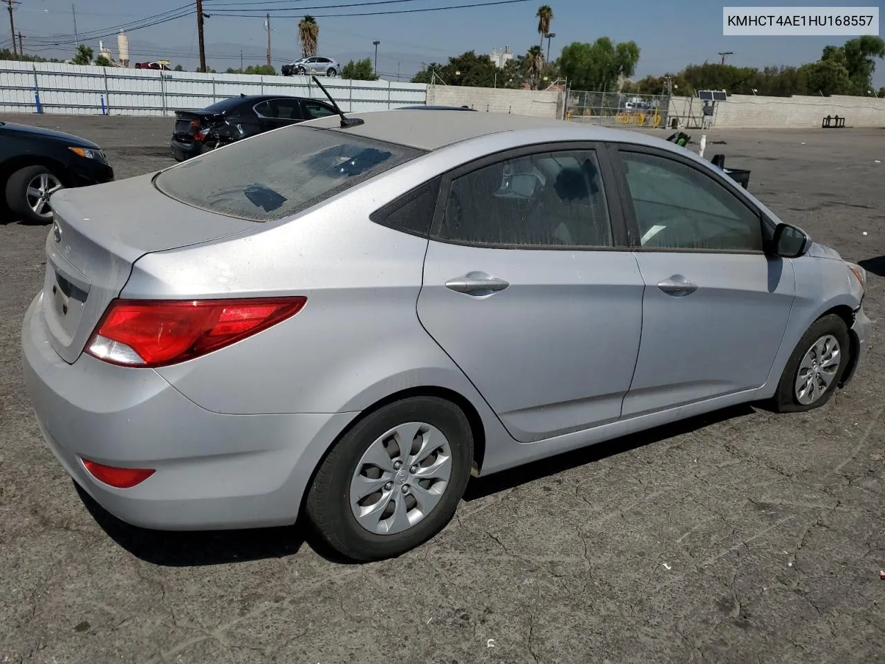 2017 Hyundai Accent Se VIN: KMHCT4AE1HU168557 Lot: 72777084