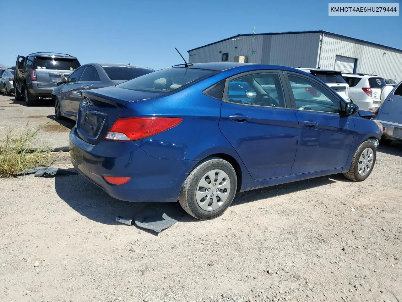 2017 Hyundai Accent Se VIN: KMHCT4AE6HU279444 Lot: 72806864