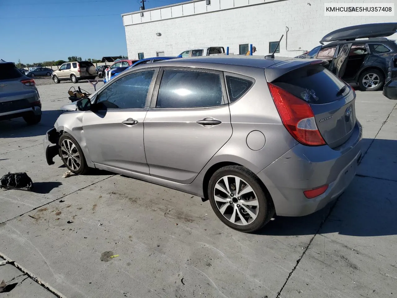 2017 Hyundai Accent Sport VIN: KMHCU5AE5HU357408 Lot: 73145994