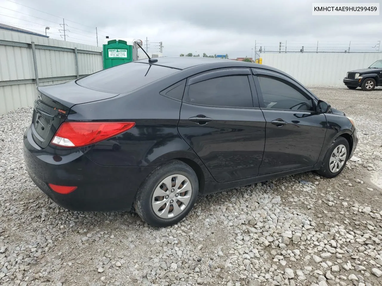 2017 Hyundai Accent Se VIN: KMHCT4AE9HU299459 Lot: 73206954