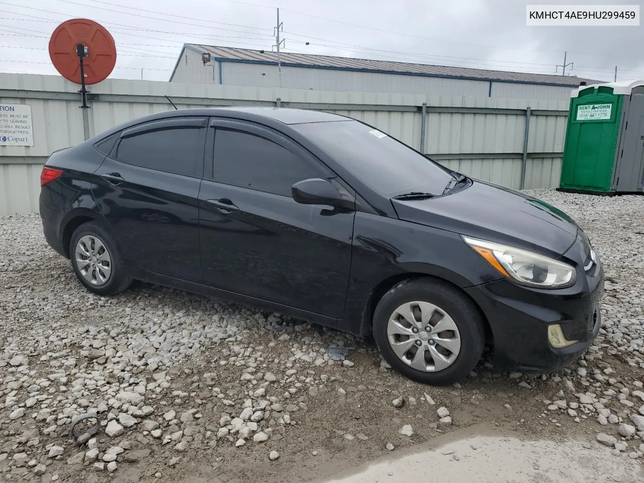 2017 Hyundai Accent Se VIN: KMHCT4AE9HU299459 Lot: 73206954