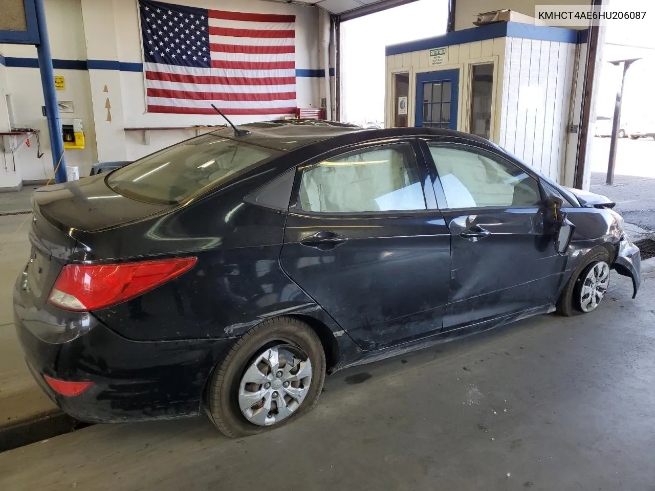 2017 Hyundai Accent Se VIN: KMHCT4AE6HU206087 Lot: 73350044