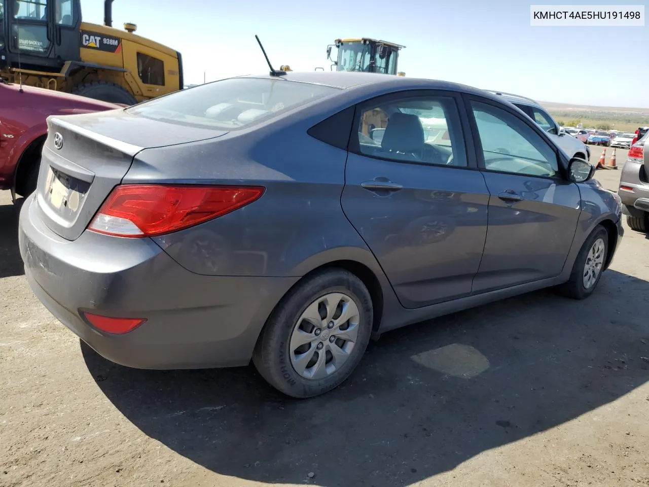 2017 Hyundai Accent Se VIN: KMHCT4AE5HU191498 Lot: 73611494