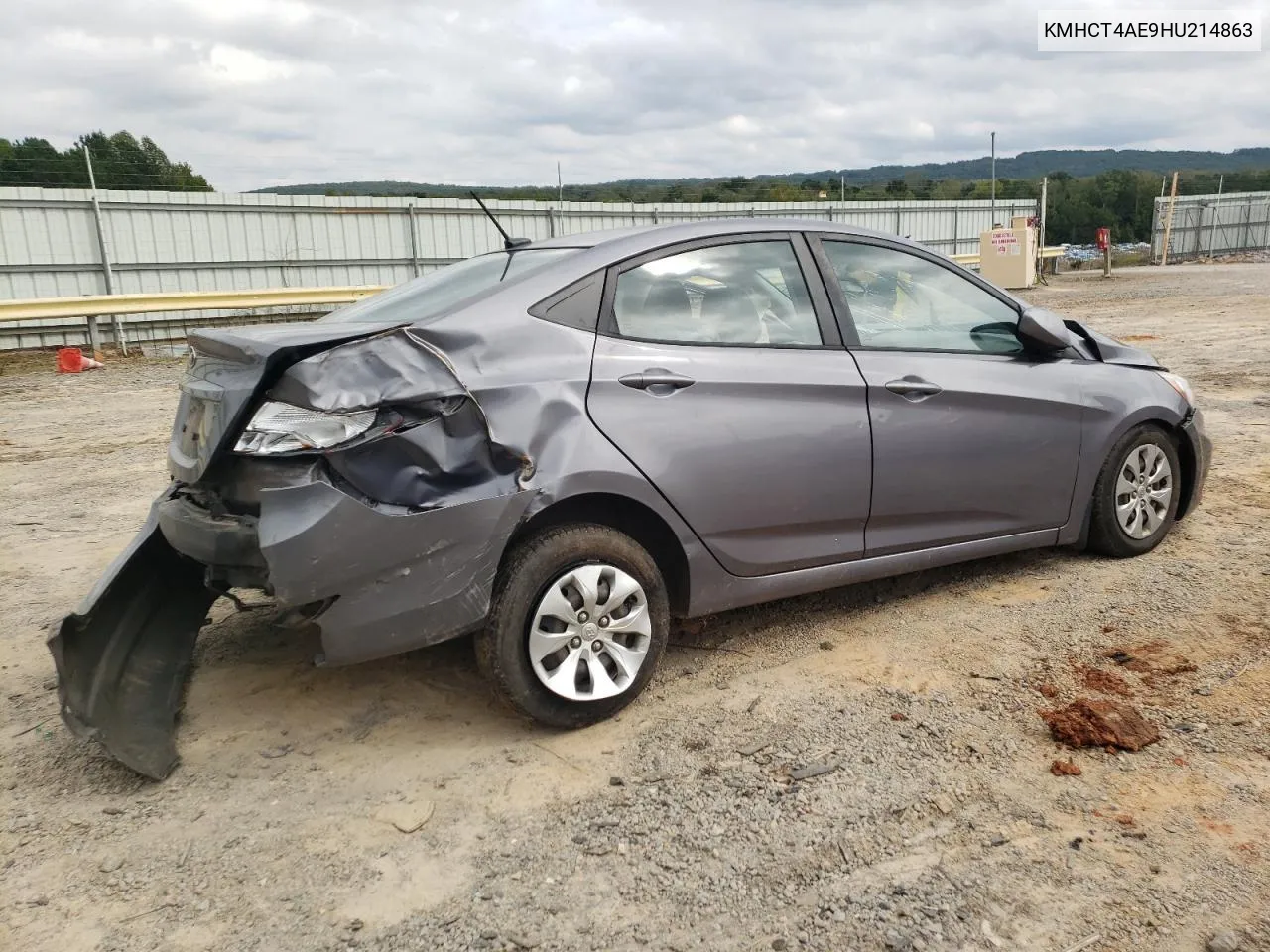 2017 Hyundai Accent Se VIN: KMHCT4AE9HU214863 Lot: 73994324