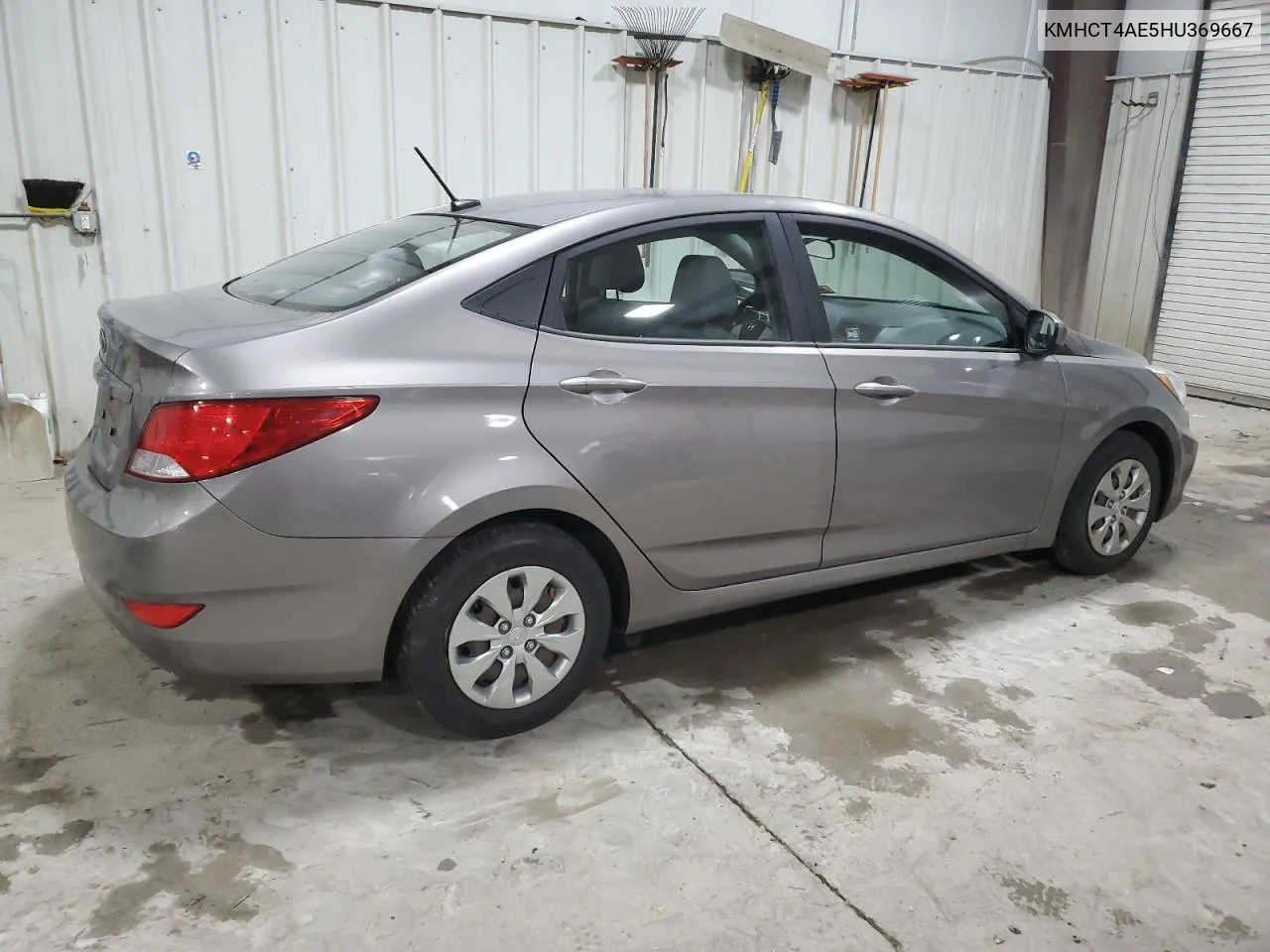 2017 Hyundai Accent Se VIN: KMHCT4AE5HU369667 Lot: 75753384