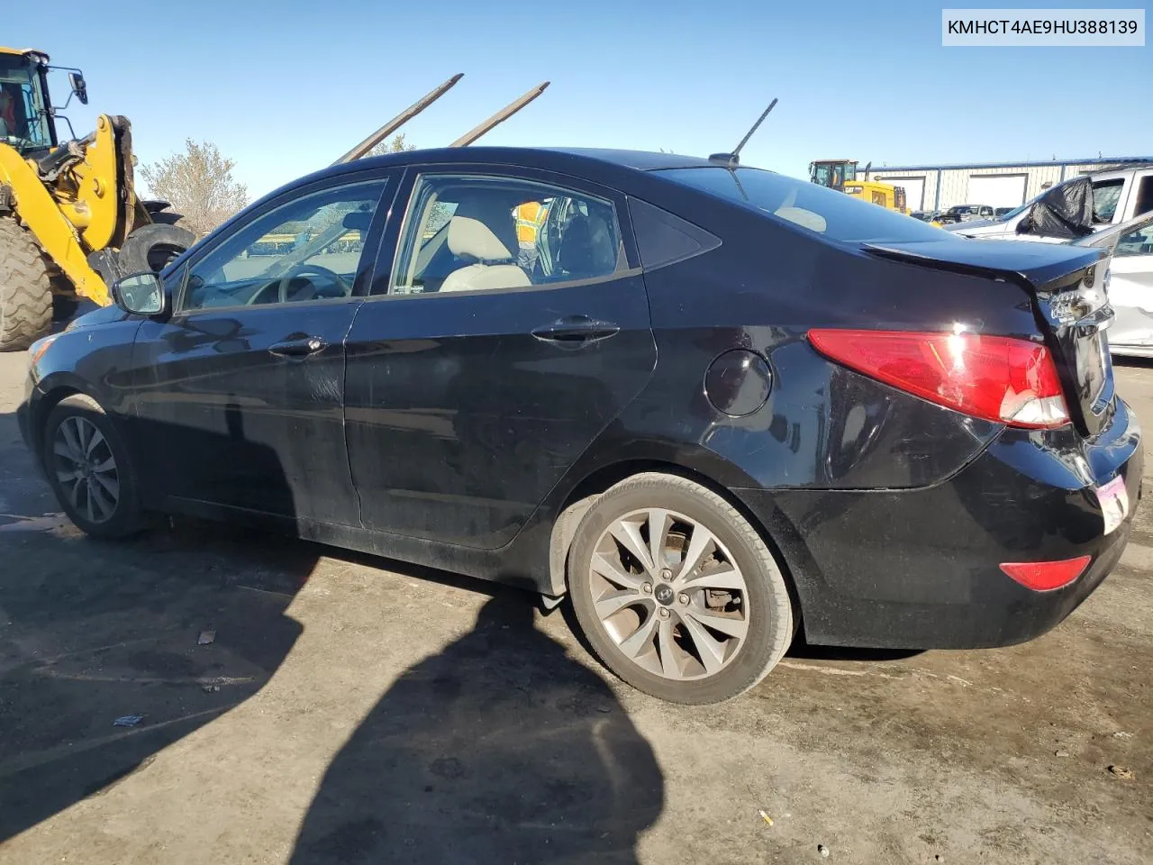 2017 Hyundai Accent Se VIN: KMHCT4AE9HU388139 Lot: 76652464