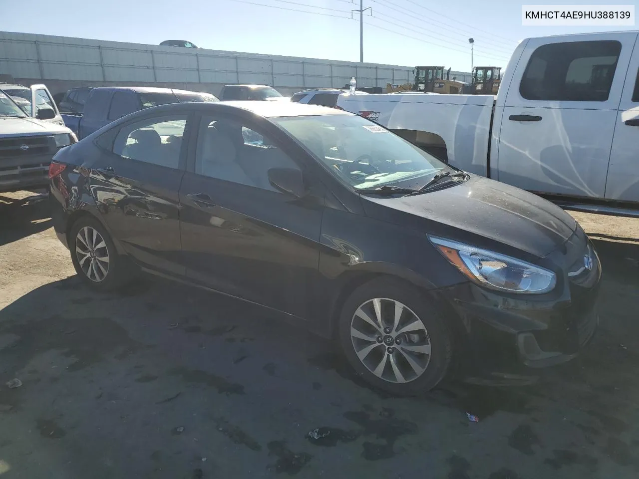 2017 Hyundai Accent Se VIN: KMHCT4AE9HU388139 Lot: 76652464