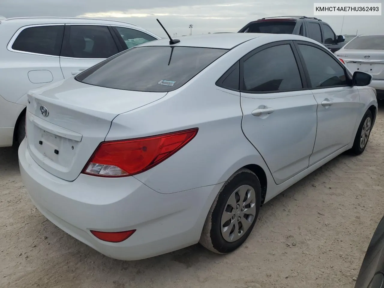 KMHCT4AE7HU362493 2017 Hyundai Accent Se