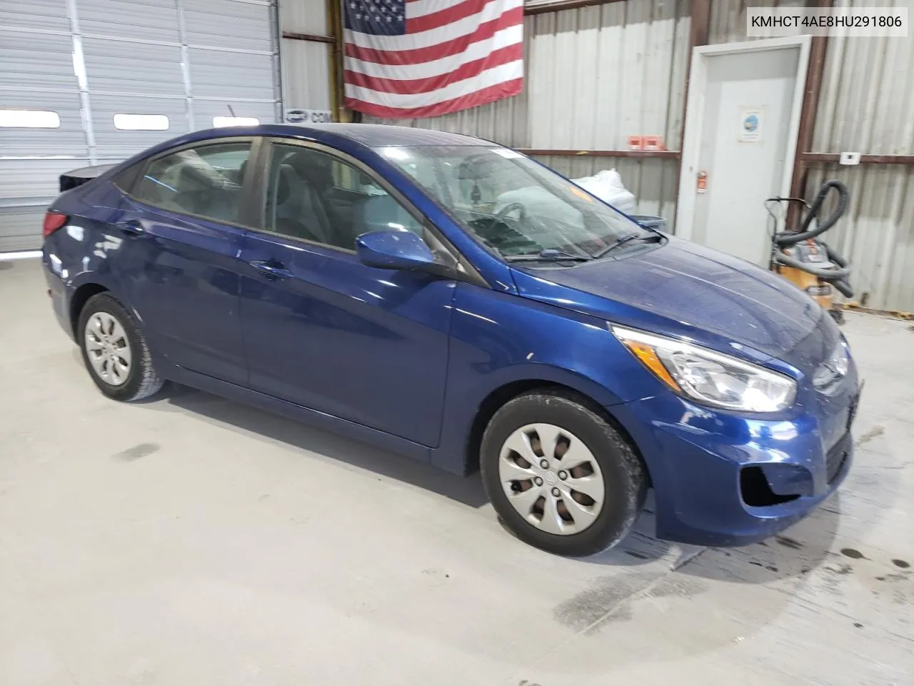 2017 Hyundai Accent Se VIN: KMHCT4AE8HU291806 Lot: 76718994