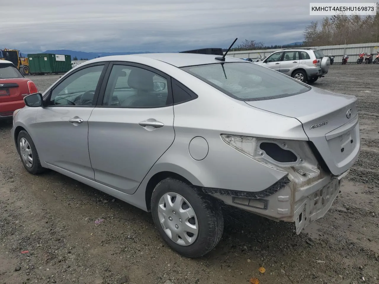 2017 Hyundai Accent Se VIN: KMHCT4AE5HU169873 Lot: 76993094