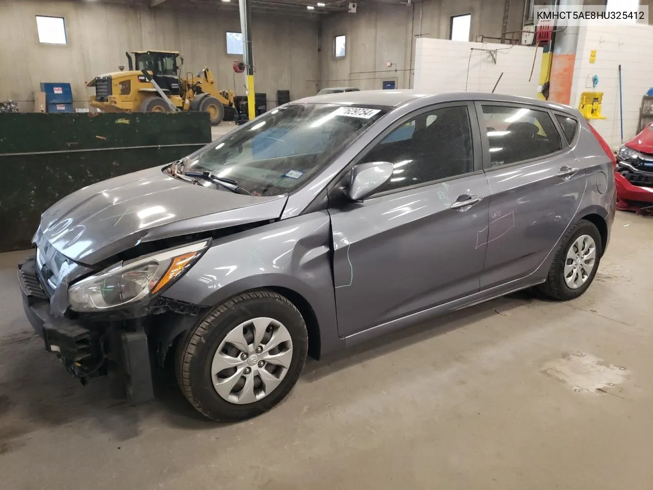 2017 Hyundai Accent Se VIN: KMHCT5AE8HU325412 Lot: 77629754