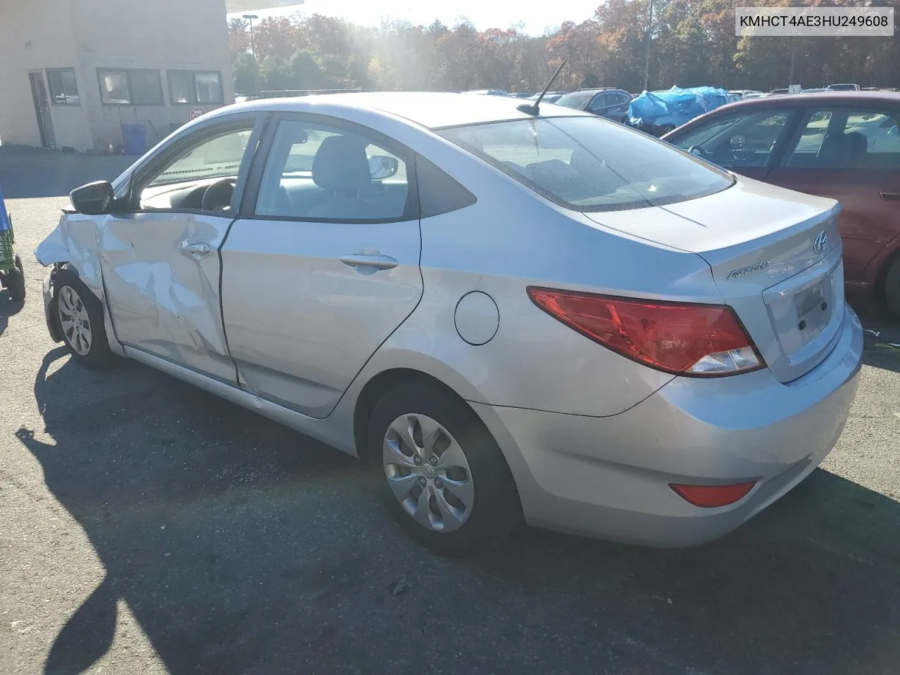 2017 Hyundai Accent Se VIN: KMHCT4AE3HU249608 Lot: 77677174