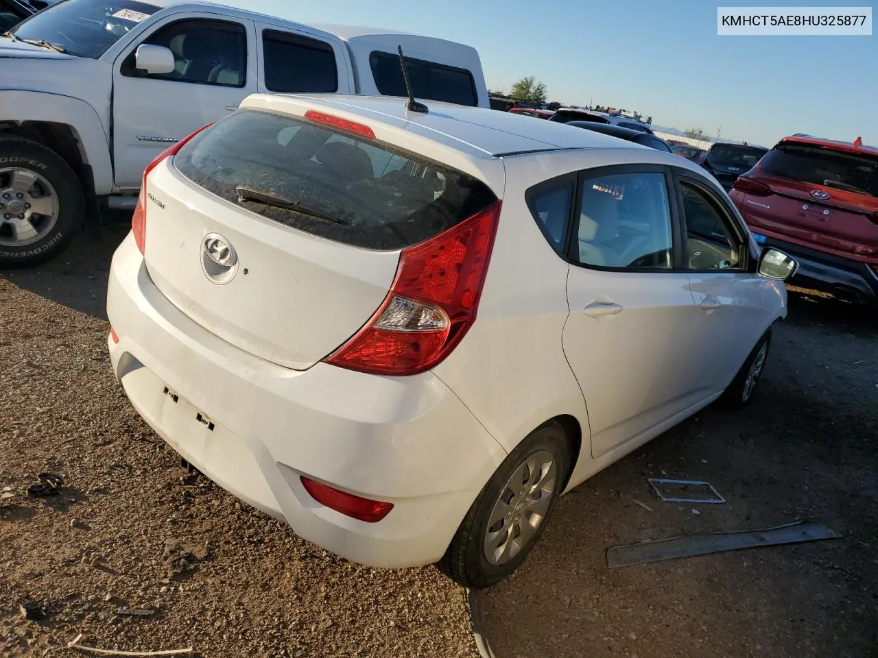 2017 Hyundai Accent Se VIN: KMHCT5AE8HU325877 Lot: 78278644