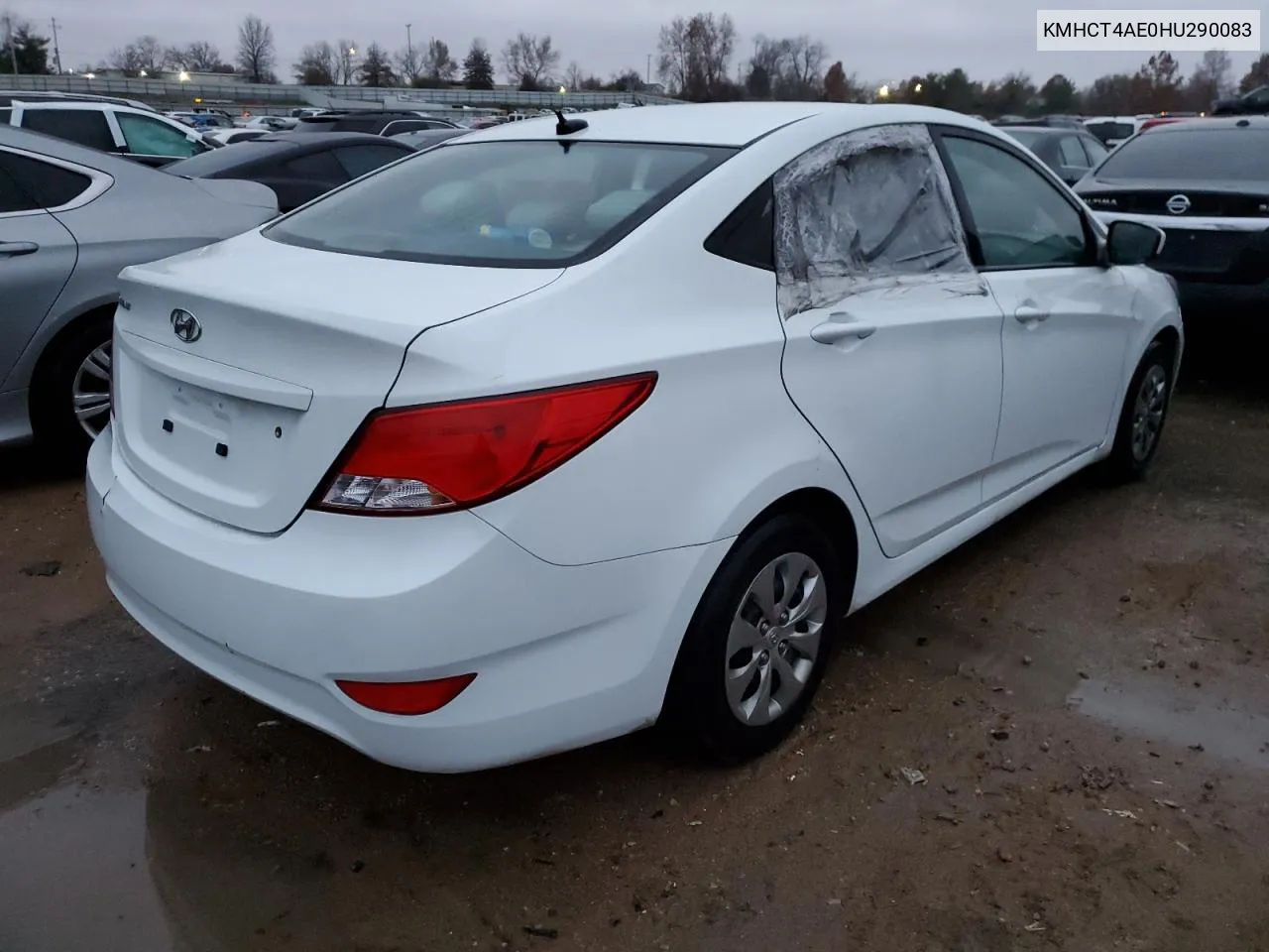 2017 Hyundai Accent Se VIN: KMHCT4AE0HU290083 Lot: 78558733