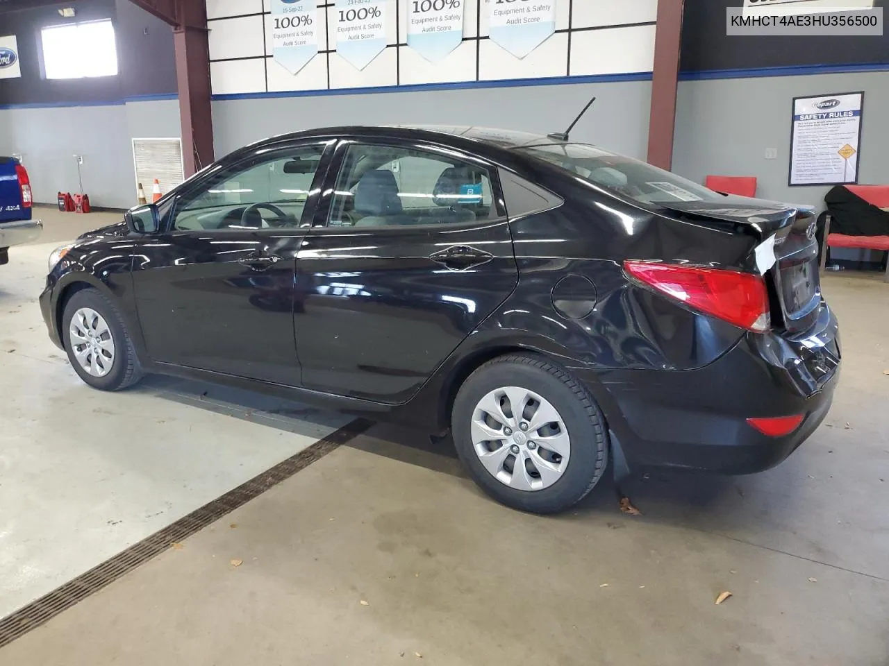 2017 Hyundai Accent Se VIN: KMHCT4AE3HU356500 Lot: 79158124