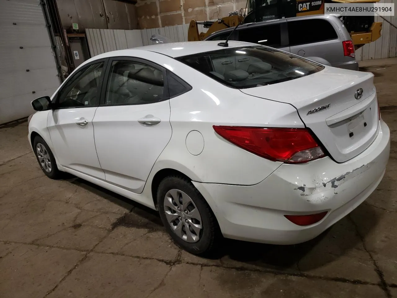 2017 Hyundai Accent Se VIN: KMHCT4AE8HU291904 Lot: 79275514