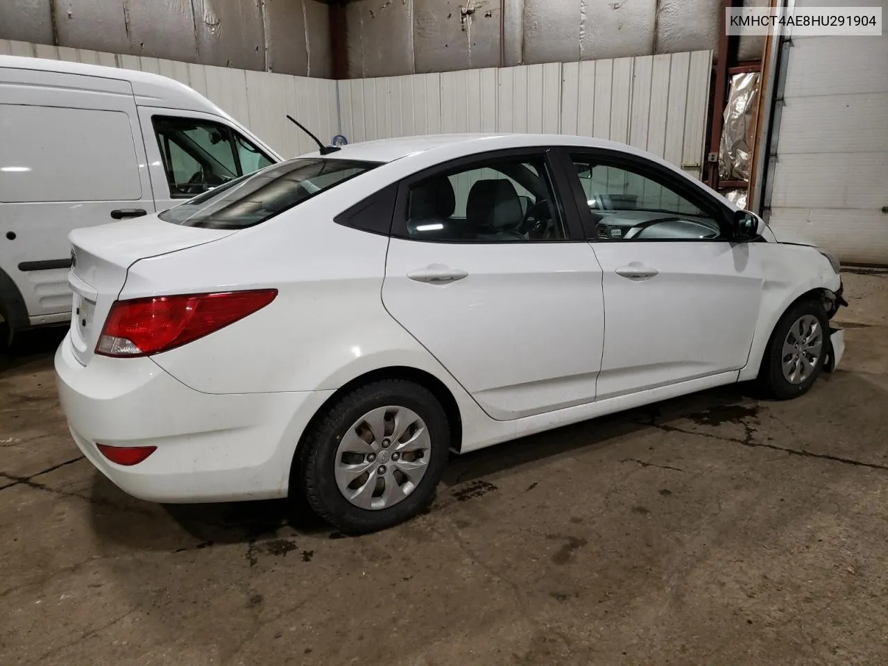 2017 Hyundai Accent Se VIN: KMHCT4AE8HU291904 Lot: 79275514