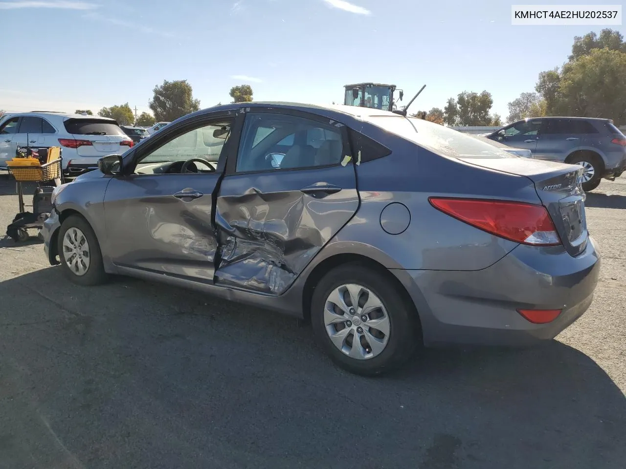 2017 Hyundai Accent Se VIN: KMHCT4AE2HU202537 Lot: 79311584