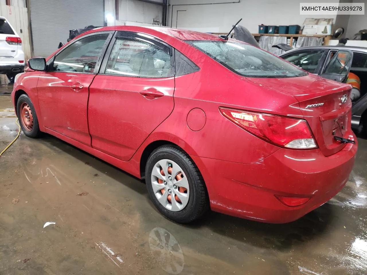 2017 Hyundai Accent Se VIN: KMHCT4AE9HU339278 Lot: 79748404