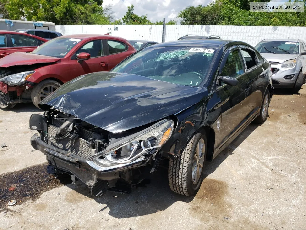 2018 Hyundai Sonata Se VIN: 5NPE24AF3JH601045 Lot: 59507274