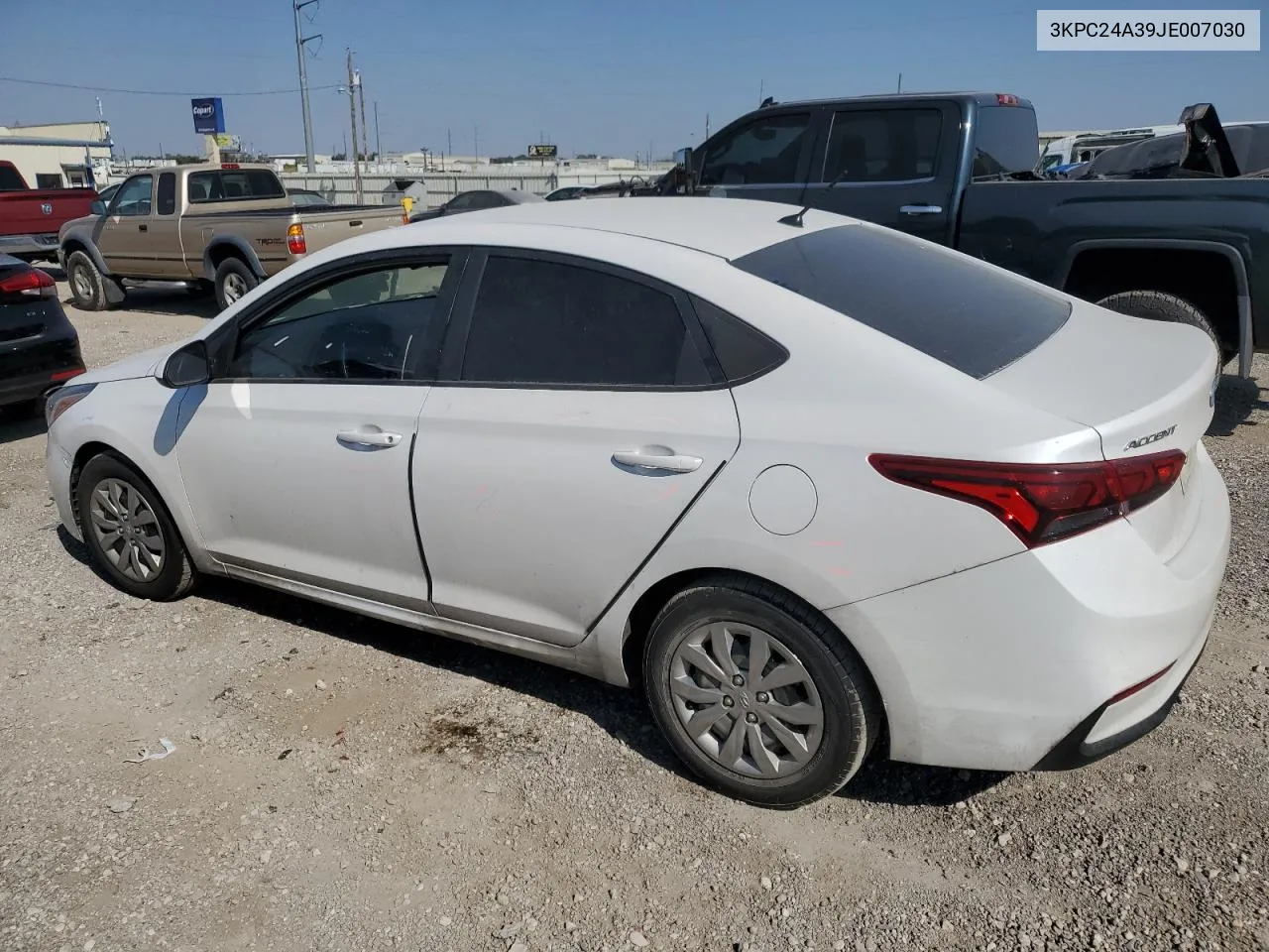 2018 Hyundai Accent Se VIN: 3KPC24A39JE007030 Lot: 73013994