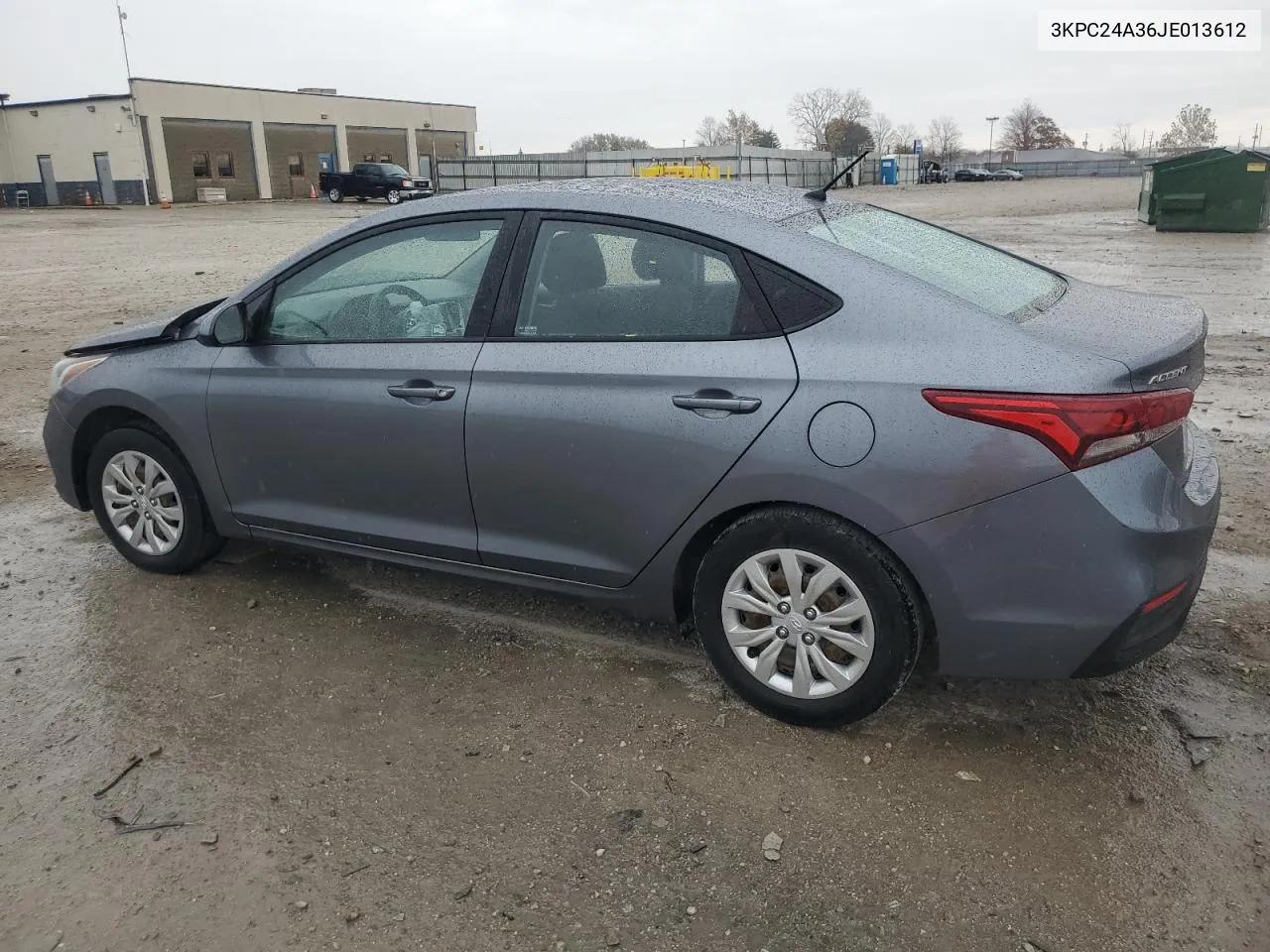 2018 Hyundai Accent Se VIN: 3KPC24A36JE013612 Lot: 79119354