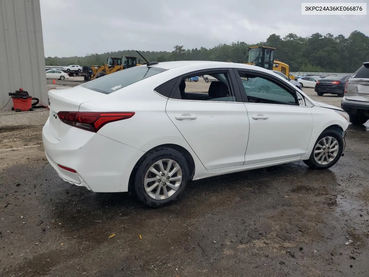 2019 Hyundai Accent Se VIN: 3KPC24A36KE066876 Lot: 59328644