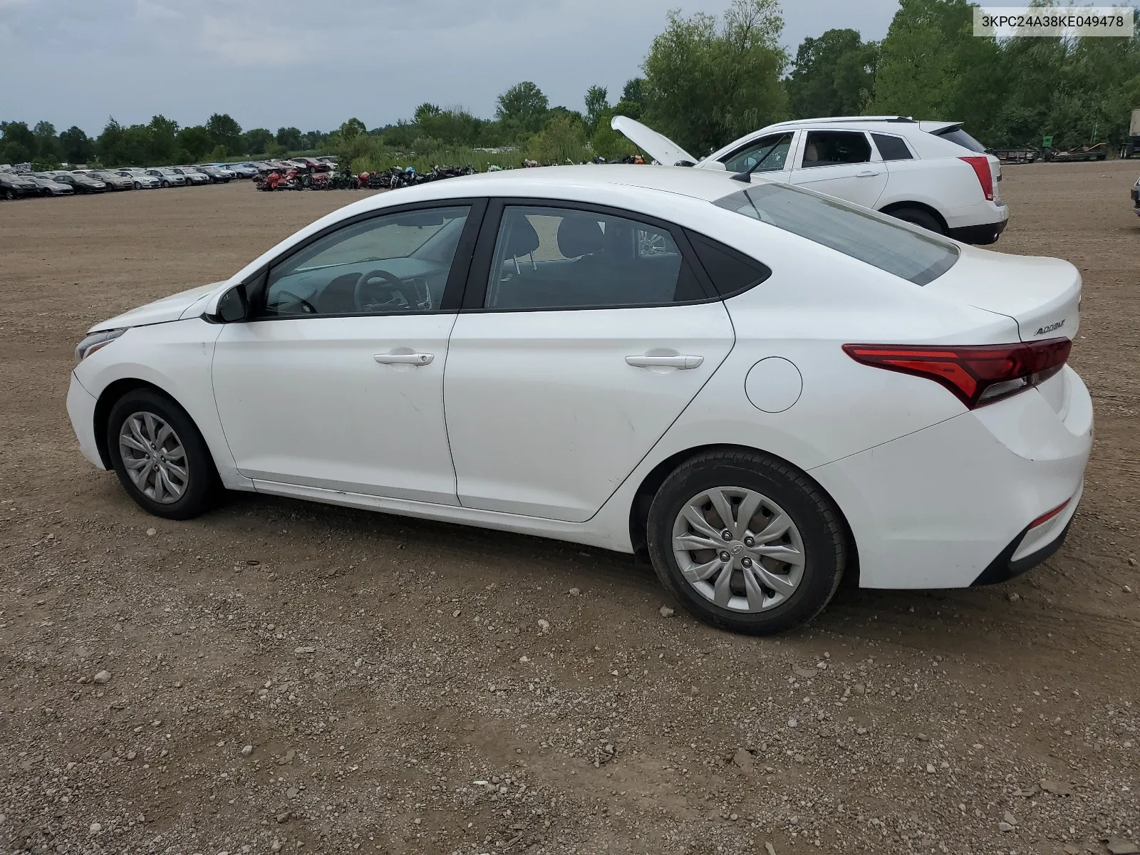 2019 Hyundai Accent Se VIN: 3KPC24A38KE049478 Lot: 63830584