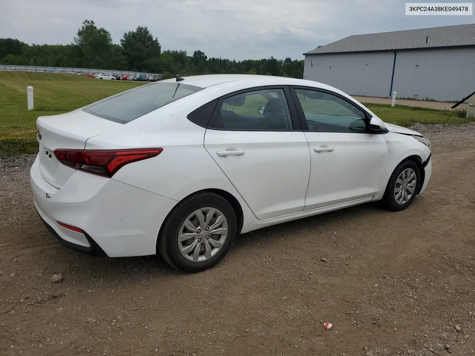 2019 Hyundai Accent Se VIN: 3KPC24A38KE049478 Lot: 63830584